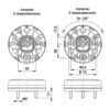 Fog/Reversing Light SNW 780 - Image 2