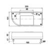 Multiple Function Light L 821 (BBSKWNR, RH) - Image 2